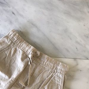 Khaki Tan High Waisted Shorts